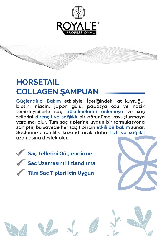 Saç Mayonezi-Horsetail Collagen Şampuan - Hair Mayonnaise-Shampoo – 2. görsel