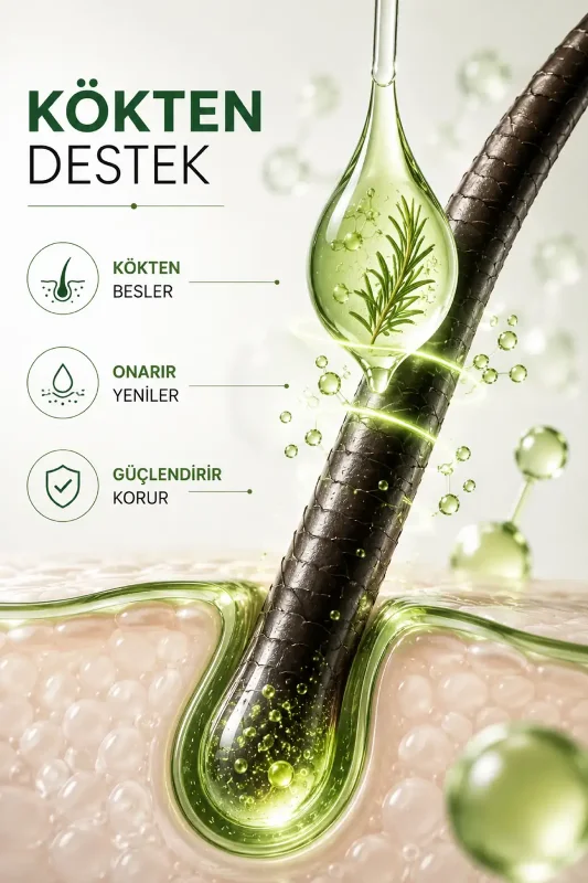Doğal Şampuan Saç Dökülmesine Karşı Çözüm 400 Ml