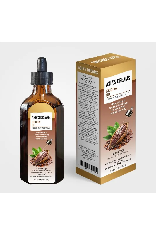 KAKAO YAĞLI YÜZ VE VÜCUT BAKIM SERUMU 100 ML