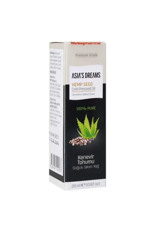 Kenevir Tohumu Soğuk Sıkım Yağ 20ml