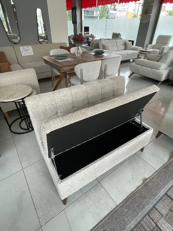 110 cm sandıklı balkon koltuğu