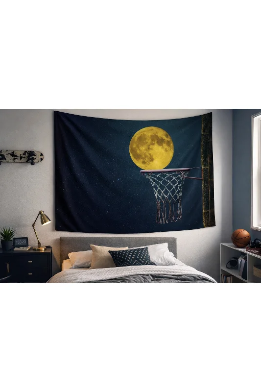 Basketbol Basketball Duvar Örtüsü Halısı