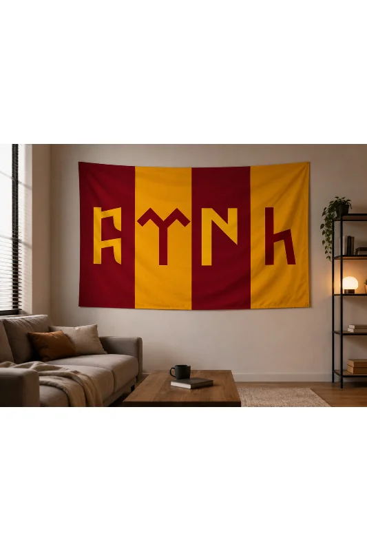 Taraftar Türk Yazılı Duvar Örtüsü Wall Tapestry 65x40, 70x100, 100x150, 140x200 – 2. görsel