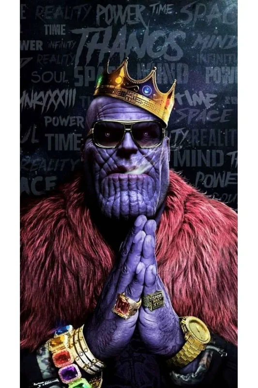 Yenilmezler Avengers Thanos Duvar Örtüsü Halısı – 2. görsel