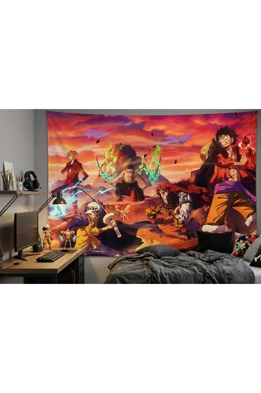 One Piece Karakter Duvar Örtüsü Halısı – 2. görsel
