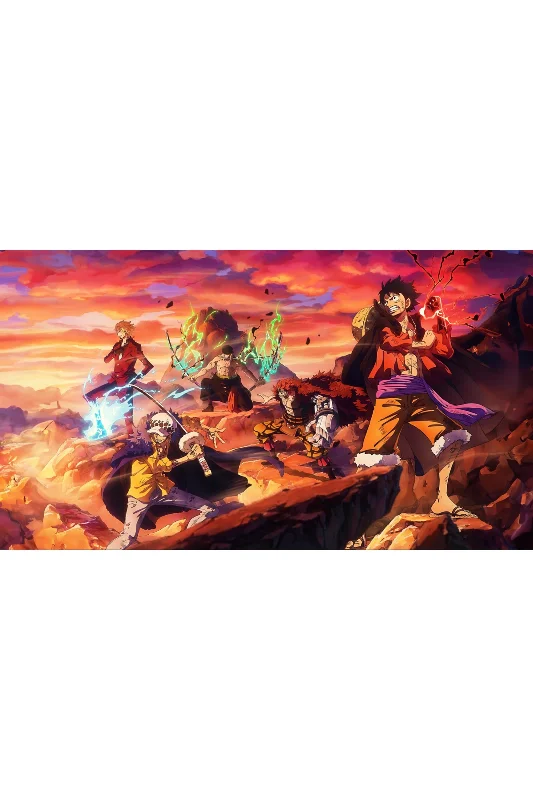 One Piece Karakter Duvar Örtüsü Halısı – 4. görsel