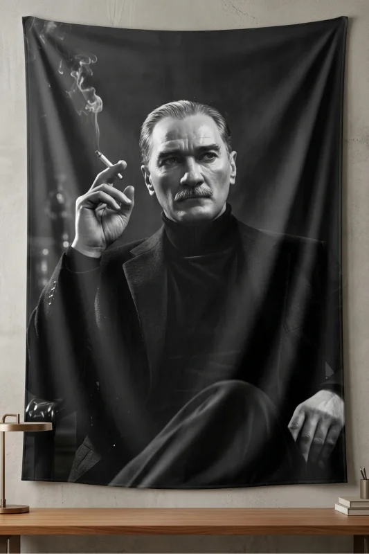 Atatürk Duvar Örtüsü Halısı 65x40 70x100 100x150 140x200 – 2. görsel