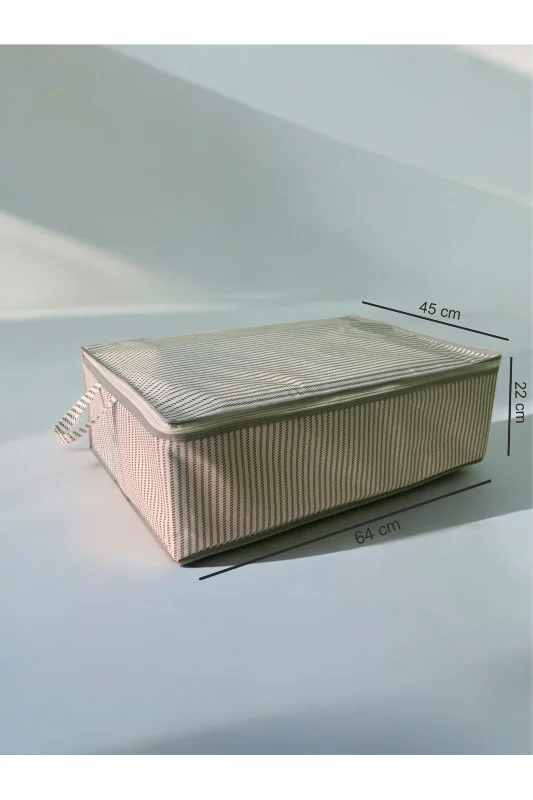 5 Adet Giysi Kıyafet Saklama  Yatak Baza Altı Düzenleyici Çok Amaçlı Hurç 64 x 45 x 22 Cm – 2. görsel