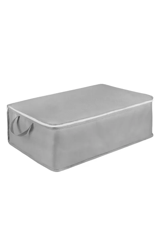6 Adet Büyük Boy Gri Yatak Baza Altı Çok Amaçlı Hurç 64 x 45 x 22 Cm – 3. görsel