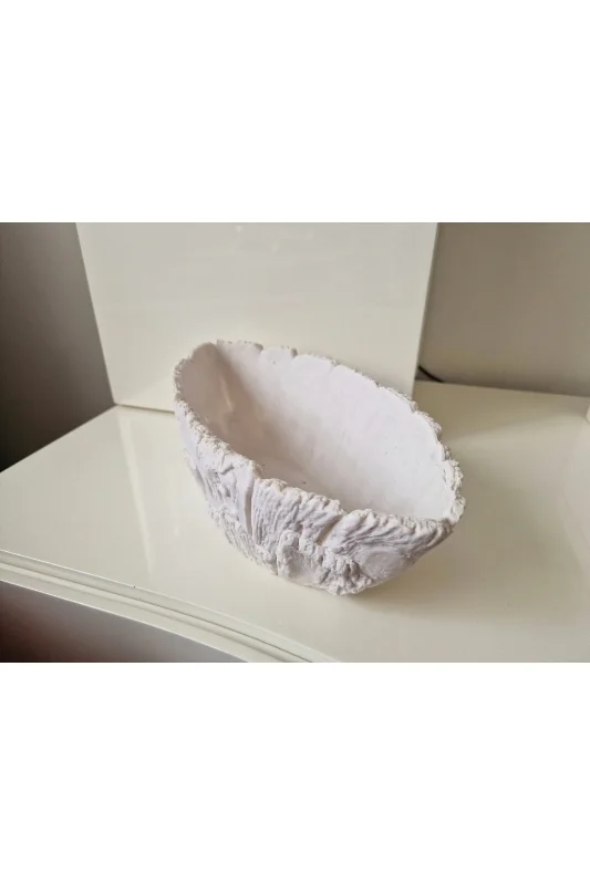 30cm Tahta Ağaç Kütük Saksı Silikon Kalıp K-1239, Taş Tozu Çimento Alçı Polyester Reçine – 4. görsel