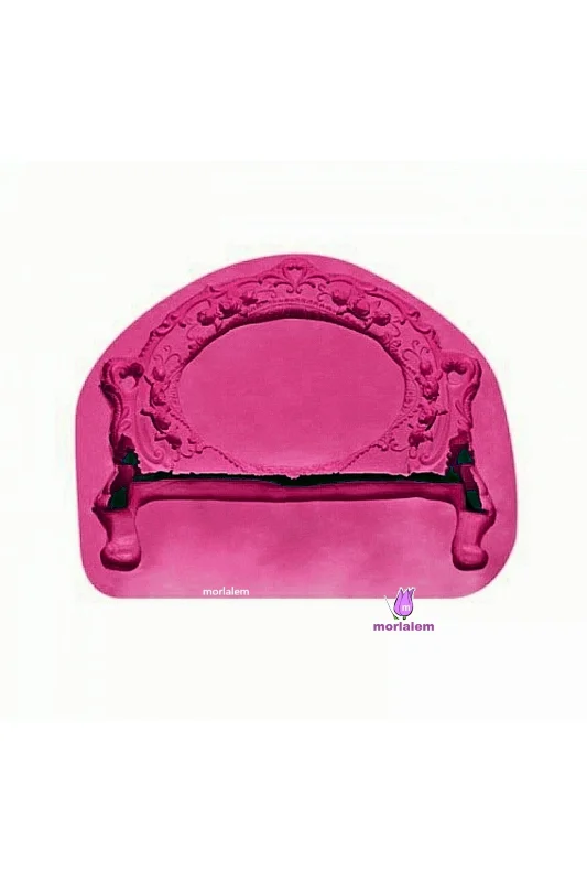 Resimlik Aynalık 18cm Koltuk Çerçeve Silikon Kalıp K-628 – 2. görsel