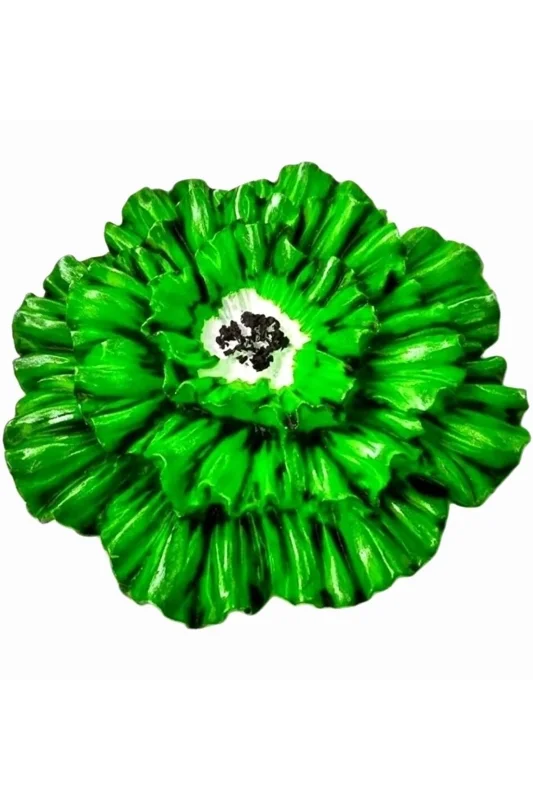 16cm ve 23cm 2 Adet Büyük Gül Çiçek Silikon Kalıp K-868, Polyester Taş Tozu Alçı Mum Kalıbı – 3. görsel