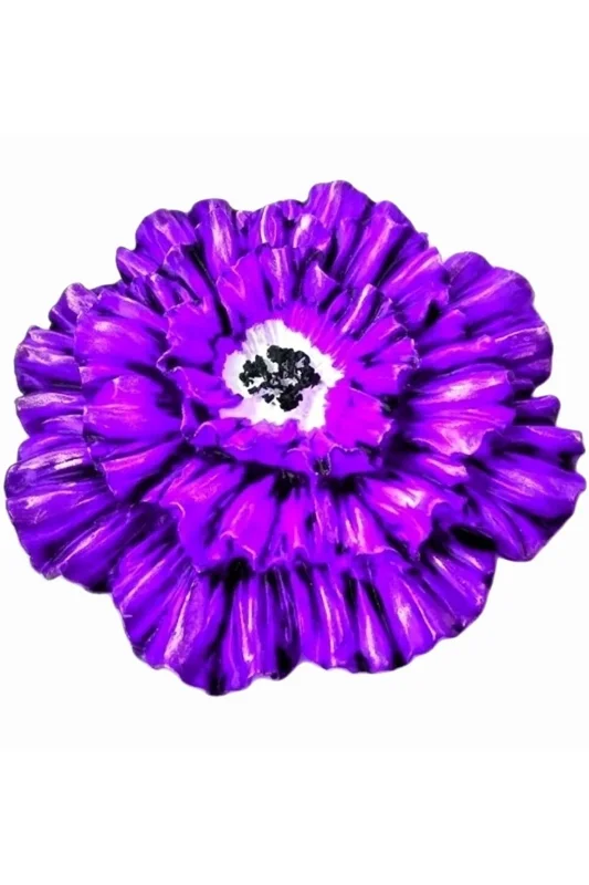 16cm ve 23cm 2 Adet Büyük Gül Çiçek Silikon Kalıp K-868, Polyester Taş Tozu Alçı Mum Kalıbı – 2. görsel