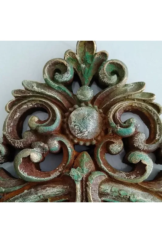 Gül Çiçek Ve Yaprak Kabartmalı 40cm Çerçeve Silikon Kalıp K-666 – 4. görsel
