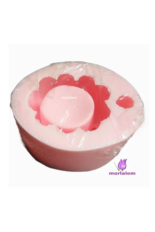 13,5cm Yavrulu Büyük Kabak Saksı Silikon Kalıp K-546, Polyester Çimento Taş Tozu Alçı Kalıbı – 2. görsel