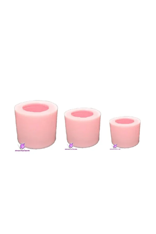 3 Lü Nar Seti Meyve Silikon Kalıp K-721, Polyester Taş Tozu Alçı Mum Kalıbı – 2. görsel
