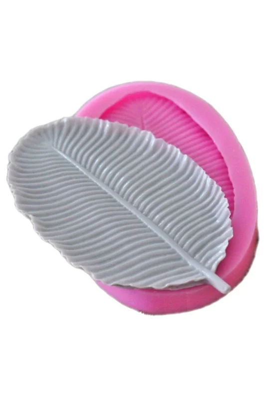 Sunumluk Mumluk 23cm Yaprak ve Lotus Çiçeği 2 Adet Silikon Kalıp K-729 – 4. görsel