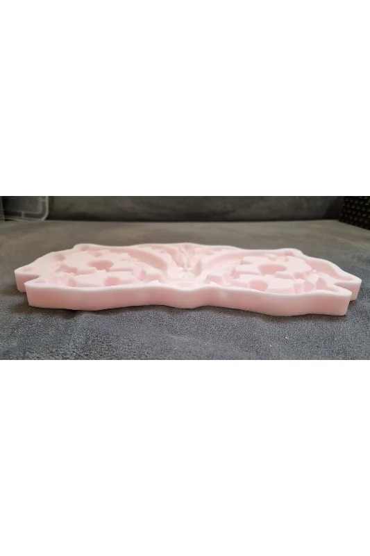 33cm Çift Bordür Simetrik Aplik Dekor Silikon Kalıp K-274 – 2. görsel
