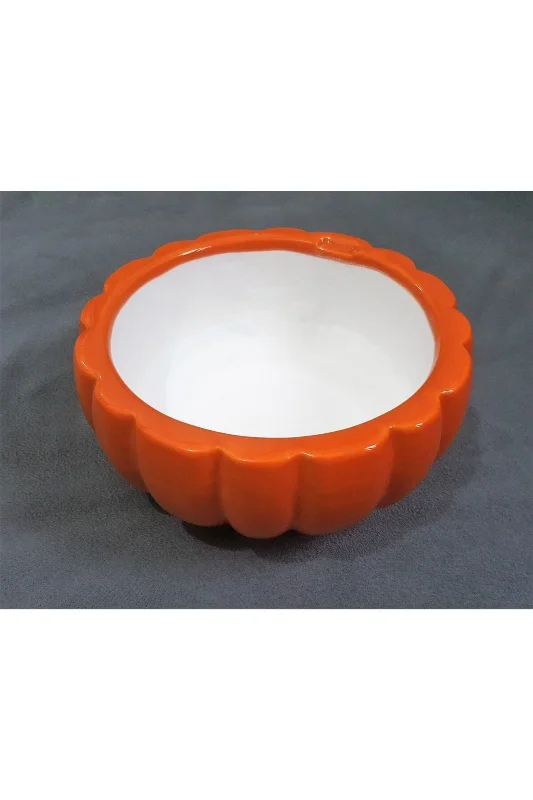 18cm Büyük Bal Kabağı Kabak Saksı Silikon Kalıp K-950, Kokulu Taş Sabun Alçı Mum Kalıbı – 3. görsel