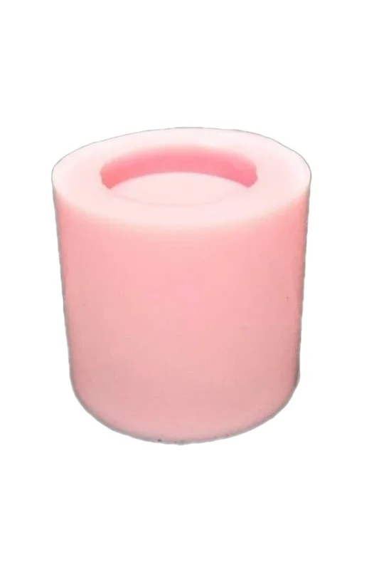 3 Boyutlu 11cm Çam Ağacı Silikon Kalıp K-817, Kokulu Taş Sabun Alçı Mum Kalıbı – 2. görsel
