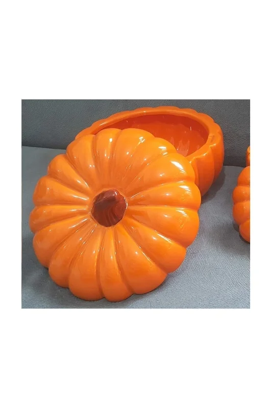 13cm Bal Kabağı Kabak Kutu Saksı Silikon Kalıp K-838, Kokulu Taş Sabun Alçı Mum Kalıbı – 4. görsel