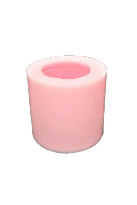 Taş Dekorlu 10cm Saksı Silikon Kalıp K-269, Polyester Taş Tozu Alçı Kalıbı – 2. görsel
