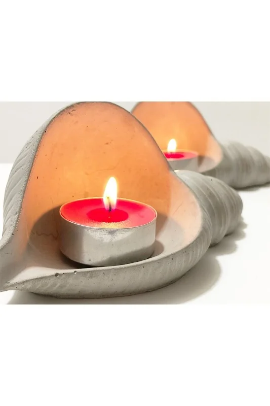 Mumluk Istiridye Deniz Kabuğu 16cm Midye Silikon Kalıp K-154 – 3. görsel