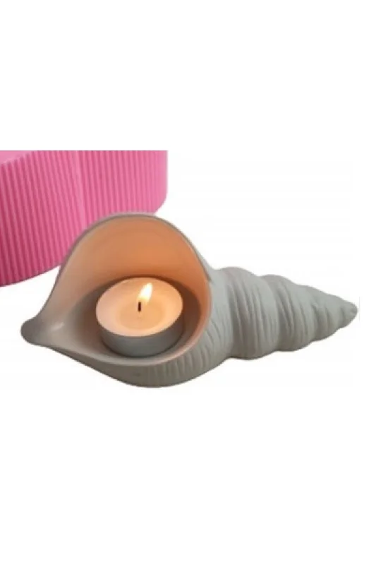 Mumluk Istiridye Deniz Kabuğu 16cm Midye Silikon Kalıp K-154