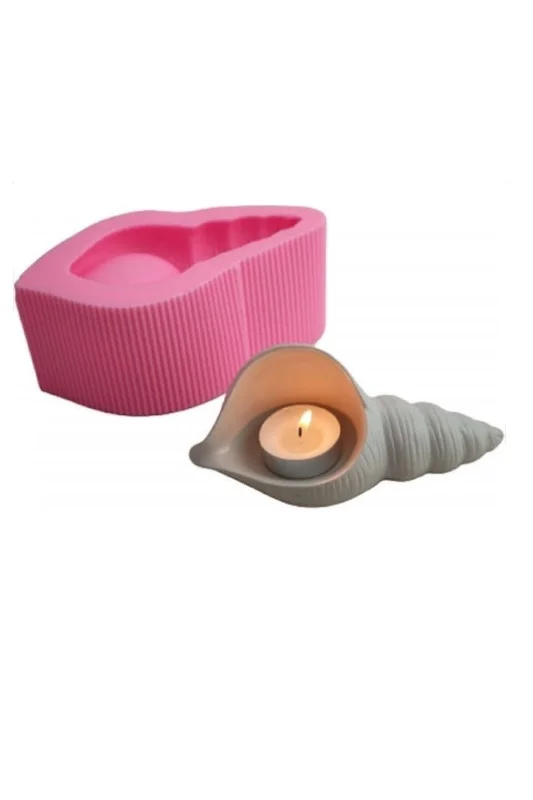 Mumluk Istiridye Deniz Kabuğu 16cm Midye Silikon Kalıp K-154 – 2. görsel