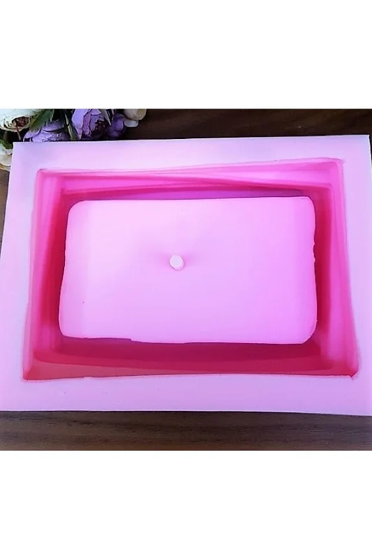 3'lü Kitap Saksı Mumluk Silikon Kalıp K-479, Polyester Çimento Alçı Kalıbı – 2. görsel