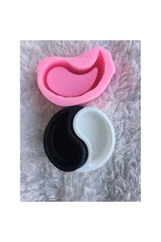 Yin Yang Saksı Mumluk Silikon Kalıp K-487, Polyester Taş Tozu Alçı Kalıbı – 4. görsel