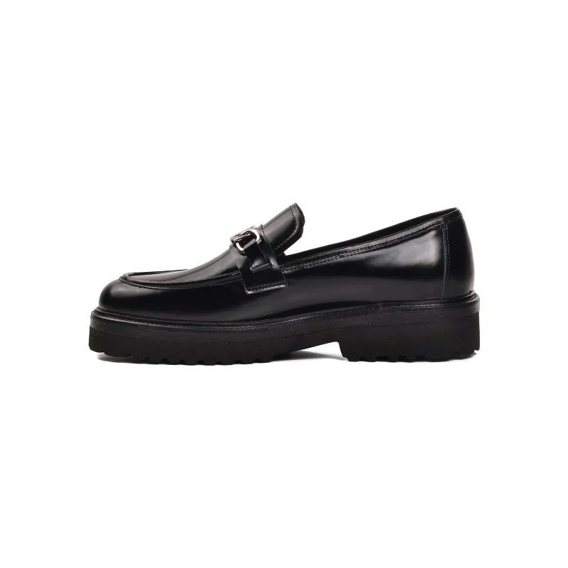Aspor Siyah Açma Erkek Loafer Ayakkabı Premium – 2. görsel