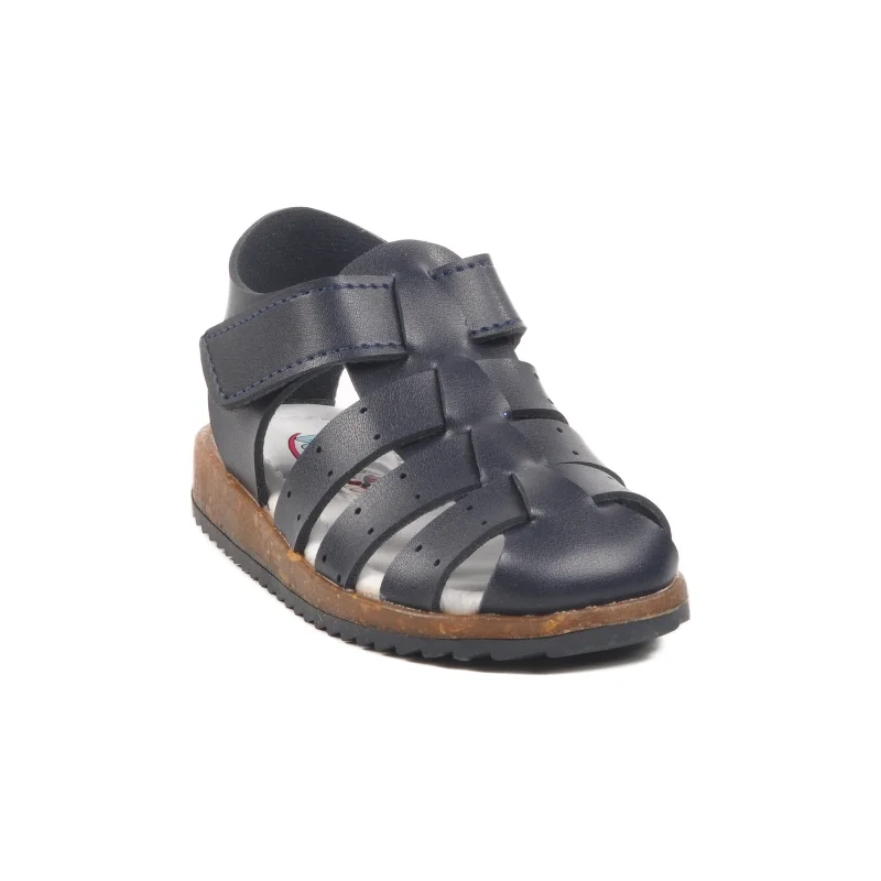 Aspor Lacivert Cırtlı Erkek Çocuk Sandalet Ayakkabı – 3. görsel