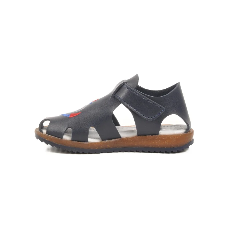 Aspor Lacivert Cırtlı Erkek Çocuk Sandalet – 2. görsel
