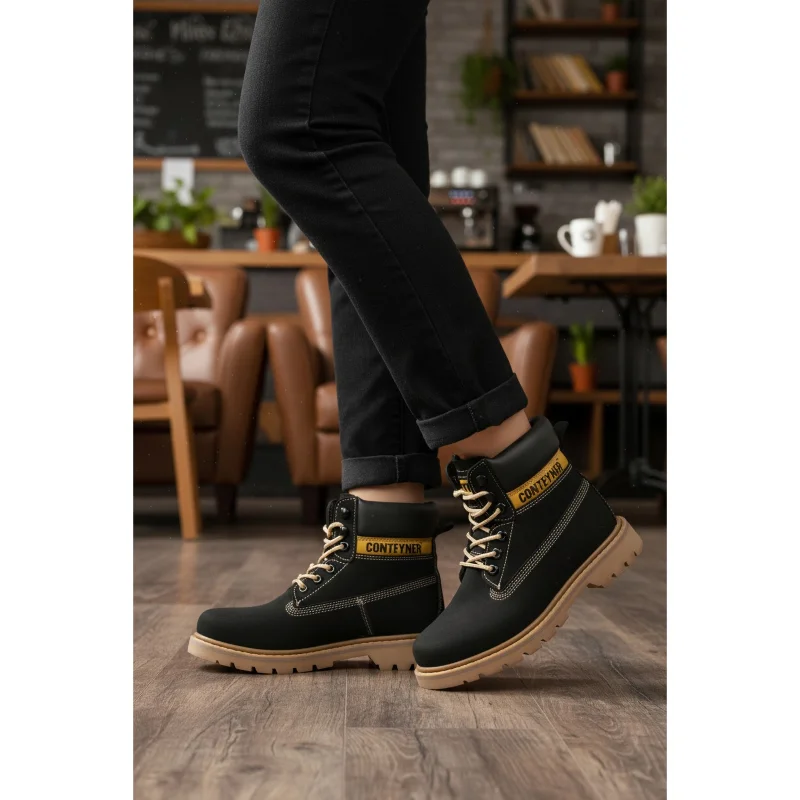 Conteyner Siyah Unisex Worker Bot