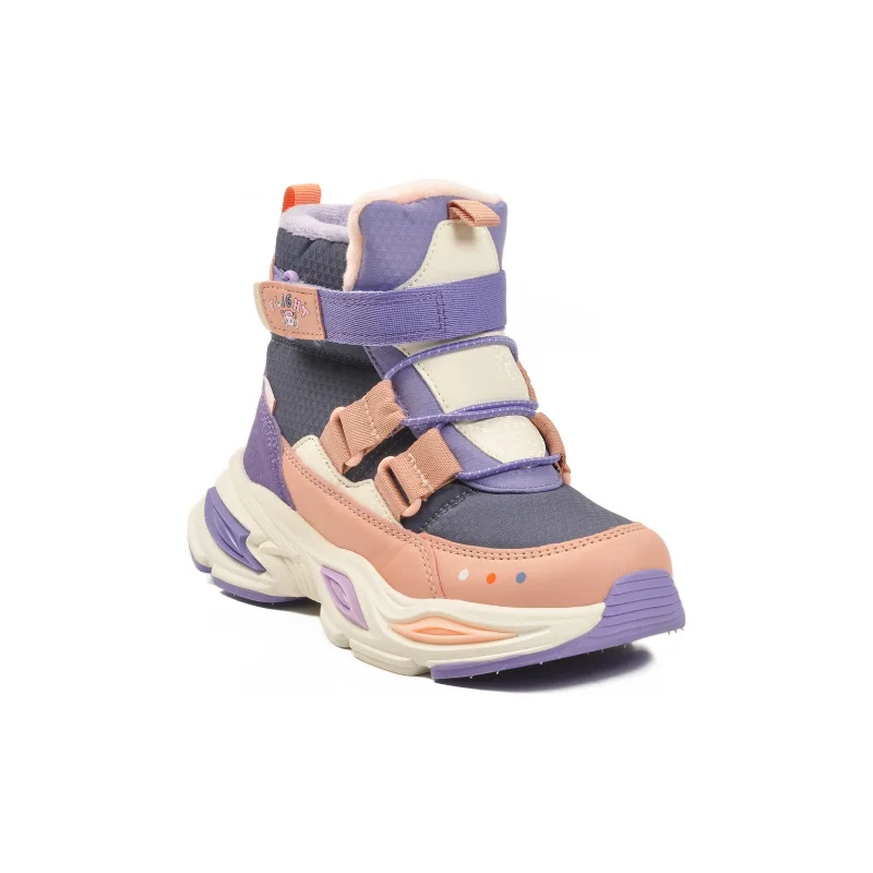Pepino Pudra Cırtlı İçi Polarlı Kız Çocuk Sneaker Bot – 3. görsel