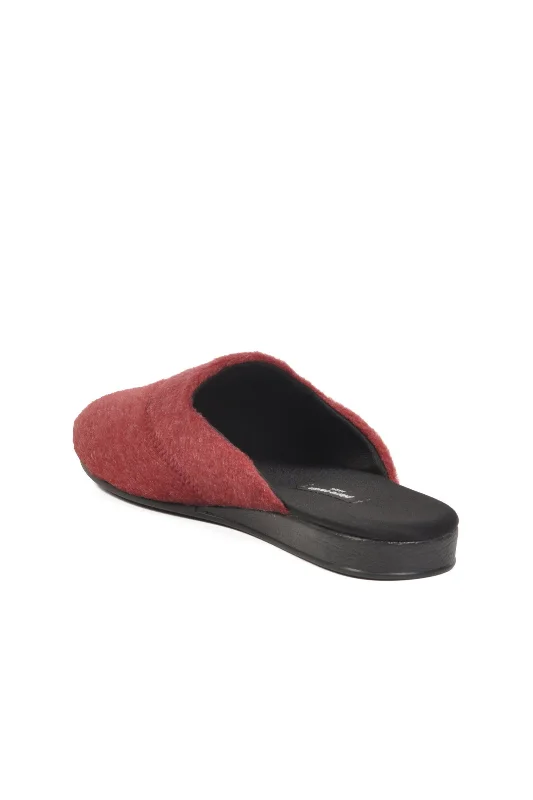 Pierre Cardin Bordo Önü Kapalı Erkek Ev Terliği – 4. görsel