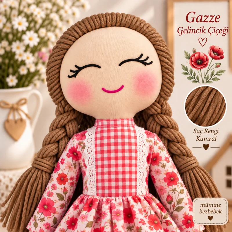 GAZZE GELİNCİK ÇİÇEĞİi büyük boy 45 cm