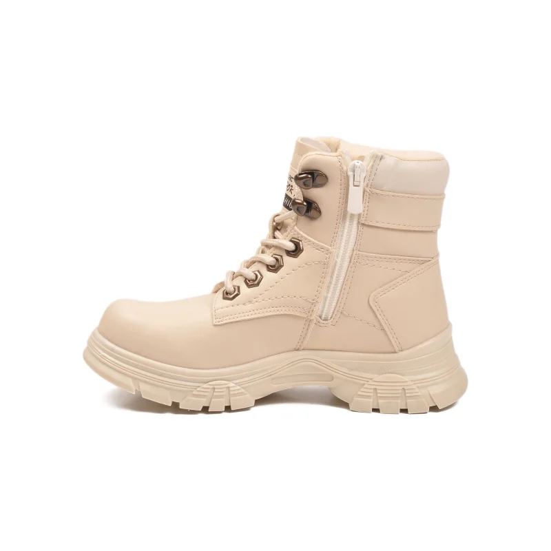Aspor Bej İçi Polarlı Unisex Çocuk Worker Bot – 4. görsel