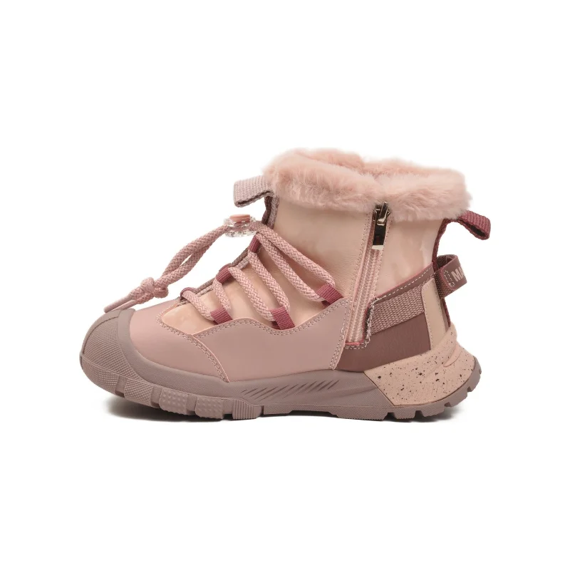 Marcokids Pembe İçi Kürklü Kız Çocuk Düz Bot – 4. görsel