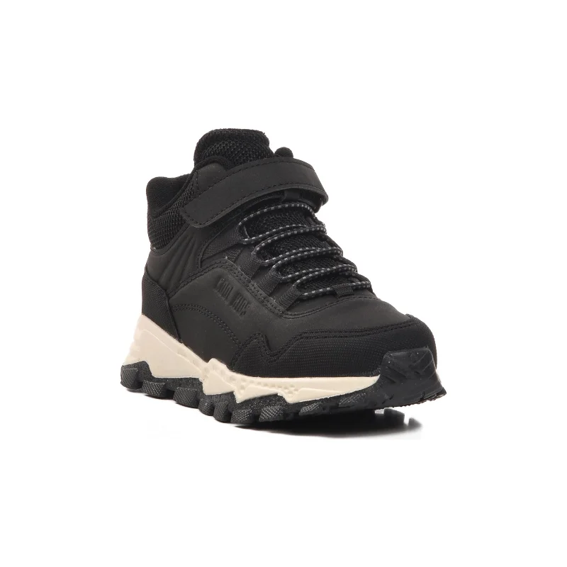 Aspor Siyah Unisex Cırtlı Çocuk Bot – 3. görsel