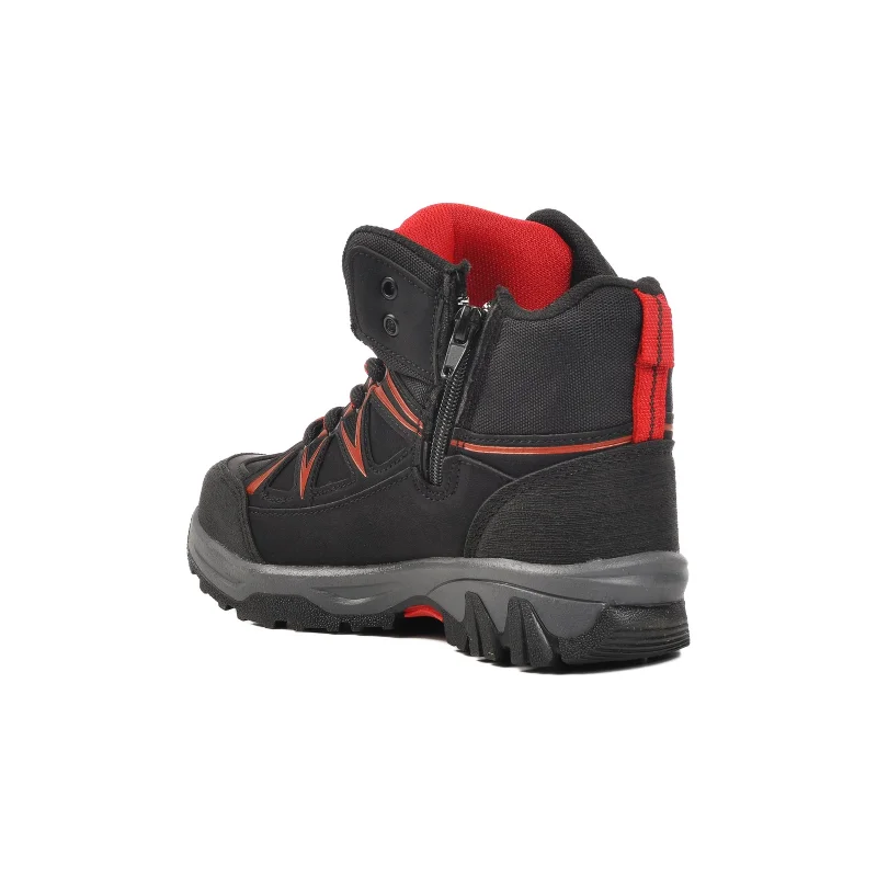Aspor Siyah Kırmızı Unisex Çocuk Outdoor Bot – 4. görsel