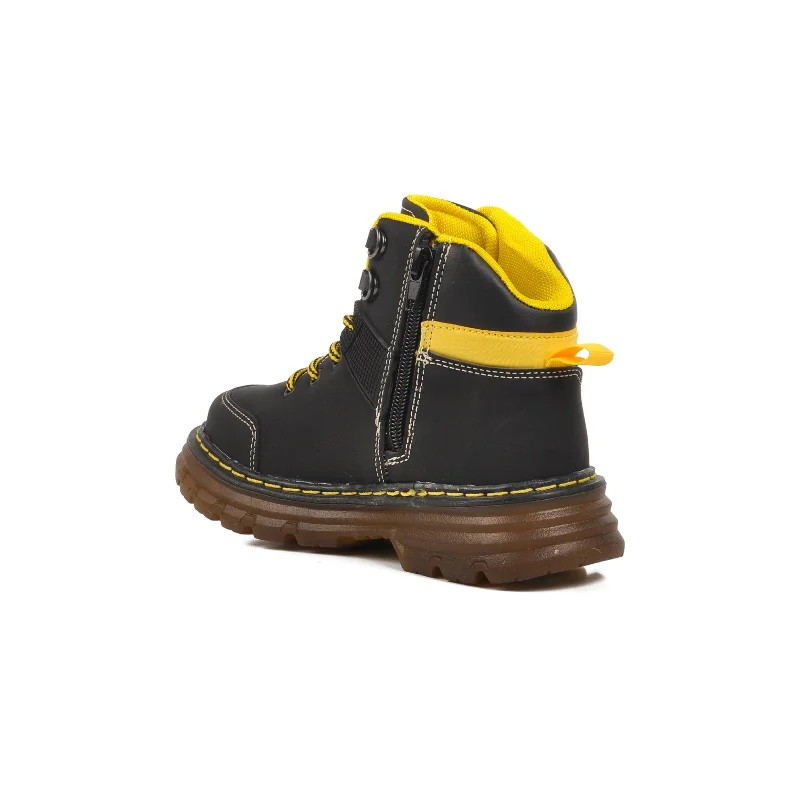 Aspor Siyah Fermuarlı Unisex Çocuk Bot – 4. görsel