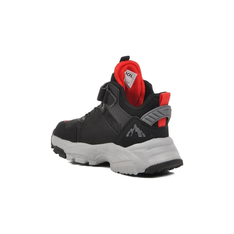 Aspor Siyah Cırtlı Unisex Çocuk Bot – 4. görsel