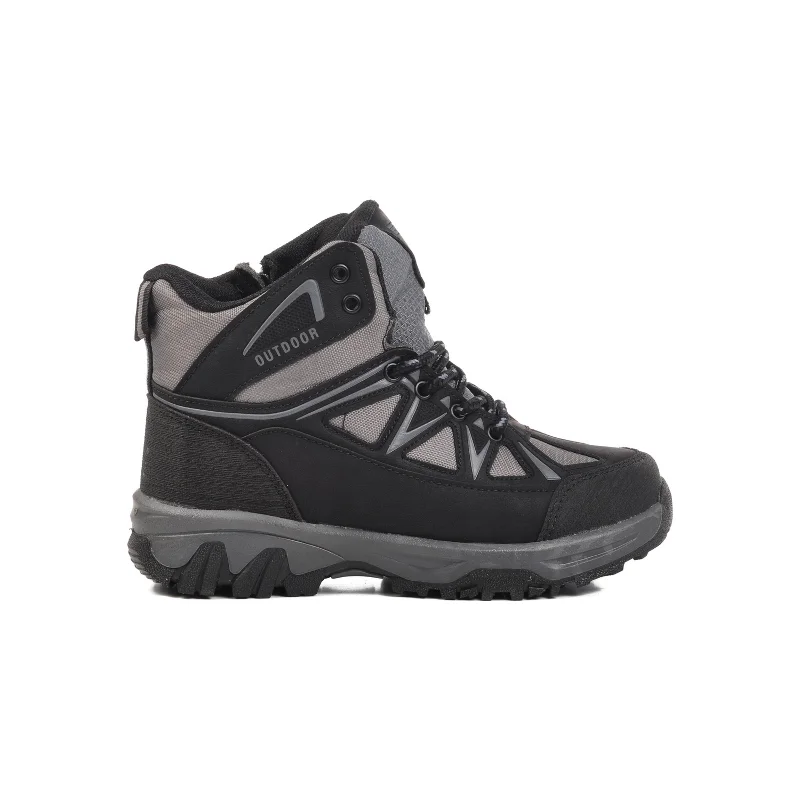 Aspor Siyah Füme Unisex Çocuk Outdoor Bot
