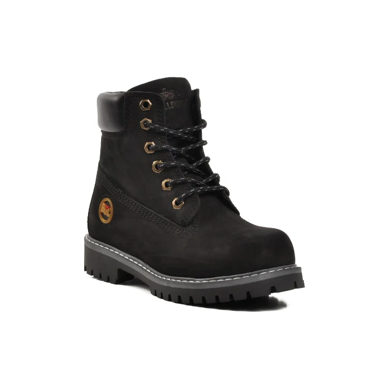 Bulldozer Siyah Nubuk Unisex Bot – 3. görsel