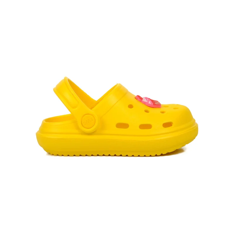 Aspor Sarı Unisex Sabo Çocuk Terlik