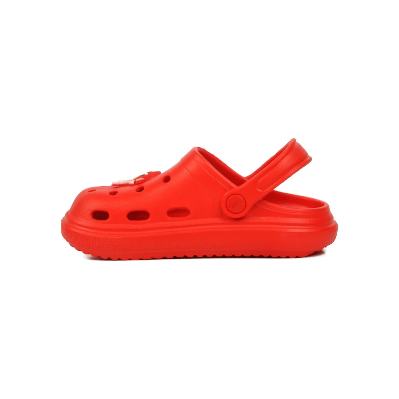 Aspor Kırmızı Unisex Sabo Çocuk Terlik – 2. görsel