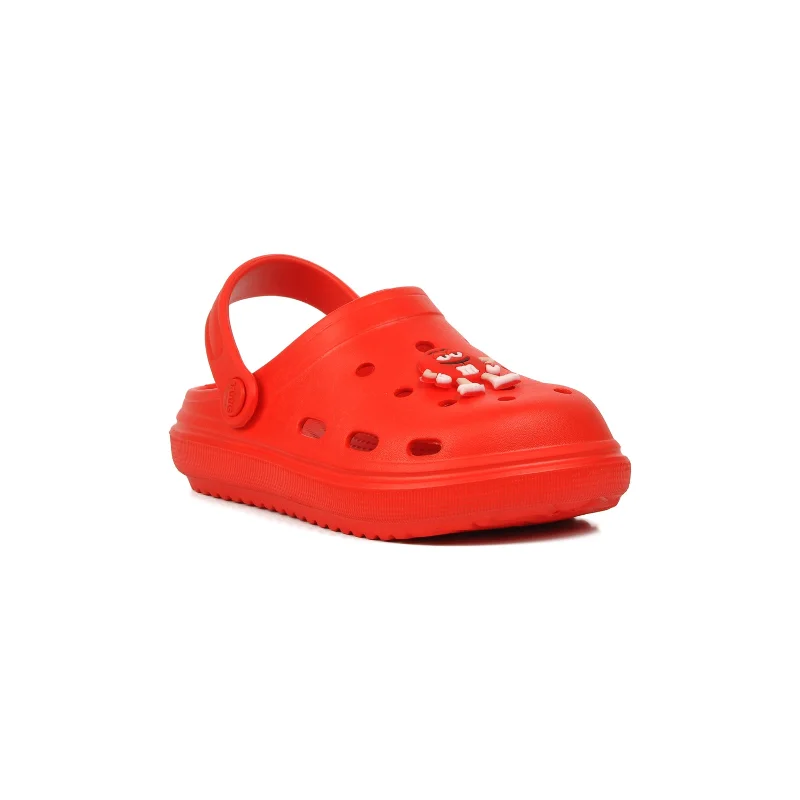 Aspor Kırmızı Unisex Sabo Çocuk Terlik – 3. görsel