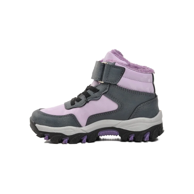 Walkway Lila Cırt Cırtlı Çocuk Trekking ve Outdoor Bot – 2. görsel
